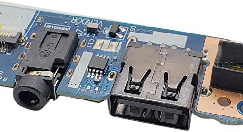 Placa de áudio USB Zahara com cabo LF-A961P 110HR 0110HR SUBSTITUIÇÃO PARA DELL LATITUDE E7450