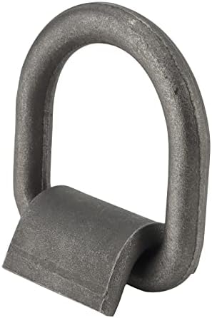 Senjeok 6 pacote de 1/2 polegada solda no anel D, 11904 lbs anel forjado d, ancoragem de amarração do ring para reboque, carga de caminhão