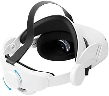 VIUPOLSOR Ajusta ajustável Strap Elite Strap Headset de substituição confortável Acessórios VR Strapa de cabeça para a Quest 2