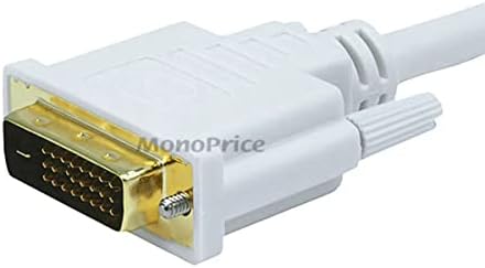 Monoprice 3ft 28AWG DisplayPort para DVI Cable - White