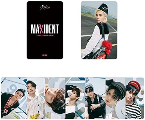 KPOPBP 8 PCs Stray Kids Photo Cards 2022 Novo Álbum Maxident Lomo Card Set Gift Merchandise for Stay Fans