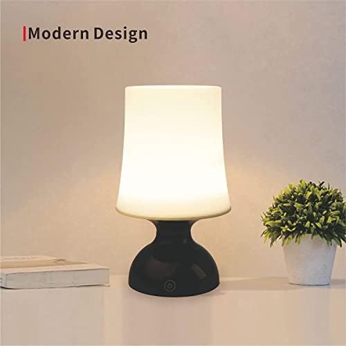 Luz de humor LED Riverlux, lâmpada preta e branca, lâmpada de mesa de estilo nórdico, lâmpada de mesa minimalista, luz noturna