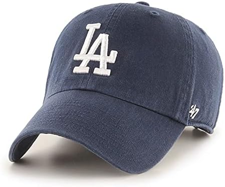 '47 Los Angeles Dodgers Limpe o boné de beisebol do papai - Marinha