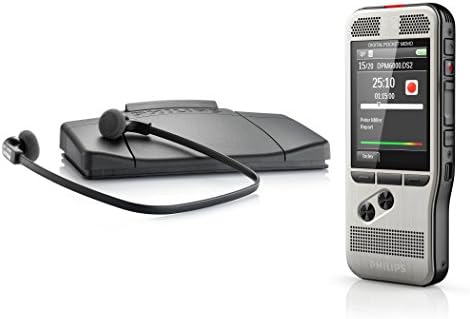 Philips DPM6700 Pocket Memorando e conjunto de transcrição