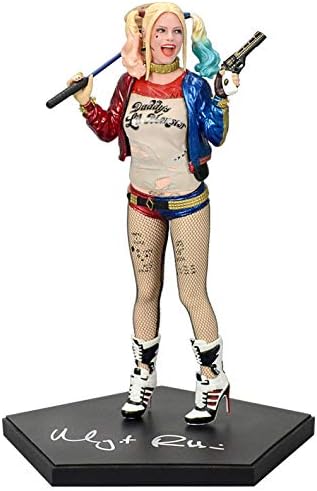Margot Robbie Autographed Suicide Squad Harley Quinn 1/10 estátua de arte em escala