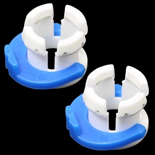Cumbo de acoplamento do tubo Bowden e grampo fmhxg 10 conjunto clipes de cavalo de tubo azul para 3D Acessório de acoplamento