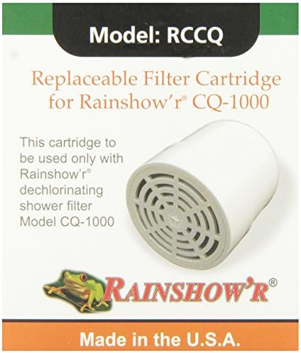 Rain -chover -RCCQ -A CQ1000 Filtro Substituição Cartucho para filtro de chuveiro