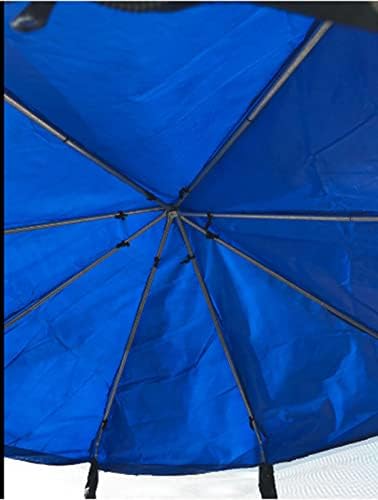 Canopy de Errej Trampoline, 12 pés / 3,66 metros Trampoline Sun Shade Tampa com moldura de suporte, capa de soldado de trampolim de fitness ao ar livre, para a capa do sol, para sol e neve de chuva