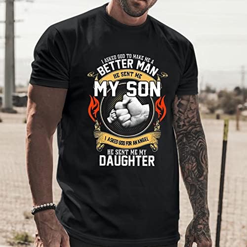 Camisas de treino de verão de BMISEGM para homens Male primavera e verão Pais do Dia