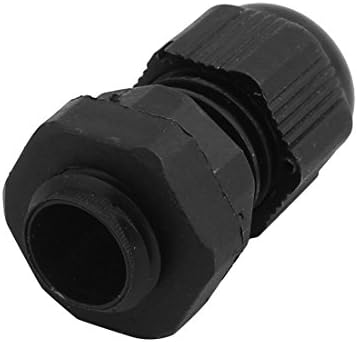 Aexit PG7 4-7mm Audio & Video Acessórios de vídeo 12mm Plástico Gandos à prova d'água Conectores e adaptadores Conector preto
