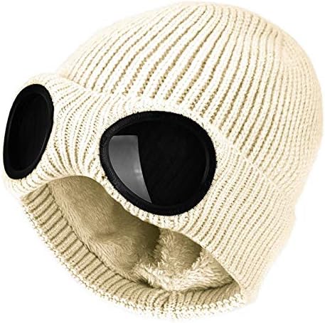 Gorro de malha feminina chapéu de acrílico e proteção de tricô de lã de lã de lã de lã para as orelhas de tampa de tacos de beisebol