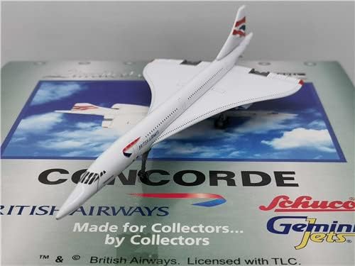 GeminiJets British Airways Concorde G-BOAC 1/400 Modelo de Aeronaves Diecast