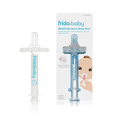 Frida Baby Medi Frida O dispensador de medicamento para bebês da dose accu e controle do fluxo Rinser | Bath Hora de enxágüe copo