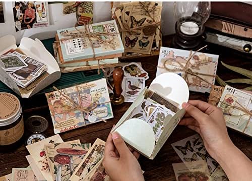 Skaukes Paper Decorativo 60pcs/Lote Retro Sala de Memória Série Mista