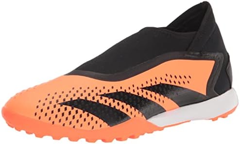 Precisão do Predador Unissex da Adidas.3 Sapato de futebol de grama, equipe solar laranja/preto/preto, 8,5 homens dos EUA