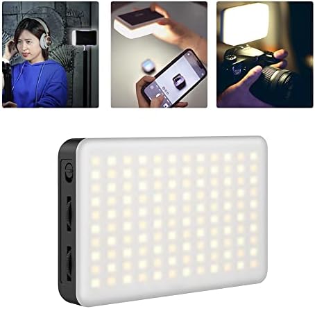 Xixian Bi-Color Temperature Mini LED Vídeo Luz de vídeo 3200K-6500K Photography Preenche Light Dimmable Cri95+ Bateria recarregável