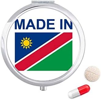 Feito em Namíbia Country Love Pill Case Pocket Medicine Storage Box Recainhor