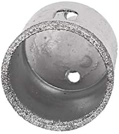 X-Dree 22mm Diâmetro de corte de broca redonda Hole com revestimento de vidro com revestimento de vidro SAWS 2PCS (El Agujero de Corte