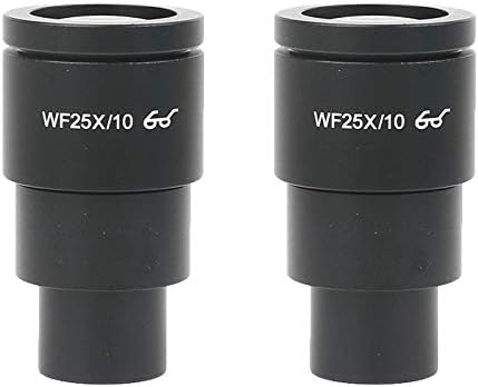 Microscópio de Lime-Zen Um par WF10X WF15X WF20X WF25X WF30X OLHEPIDADE para microscópio estéreo Campo largo 20mm 15mm 10mm 9mm wf10x/20