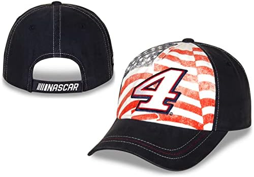 Bandeira quadriculada esportes NASCAR 2022 PATRIOTIC USA FAGN Ajustável Codão de algodão Hat