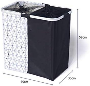 SFYSP FAST DUPLE GRID Storage Cesto, Roupas de banheiro Armazenamento de tecidos Dormitório Dirty Roupas de roupas de