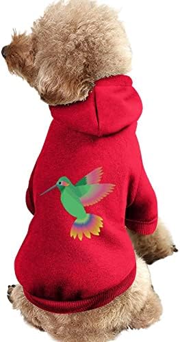 Fantas -flor de beija -flor engraçado, fantasia de cães de roupas de estimação com acessórios para animais de estimação para