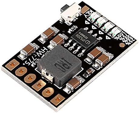 Almocn 6pcs 2a 5V descarga de carga Módulo integrado 3.7V 4.2V Bateria de lítio Boost Proteção móvel de energia Diy Módulo de