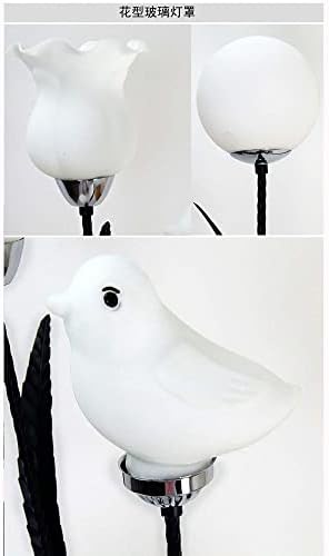 N/A Bird Lamp Floor Lamp Hotel Loft Deco Standing Lamps for Living Room Flowers Stand Light Restaurant Light Light Light