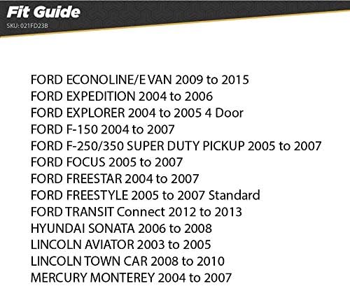Metra 95-7320 Kit de traço de instalação dupla para 2006-2008 Hyundai Sonata-Black & SCOSCHE FD23BCB CARRO DE ALEXO DE ALENTE DE CARRO