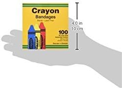 ASO Corporation Bandrages, Crayon Strips, adesivo, categoria 100/BX: bandagens e curativos