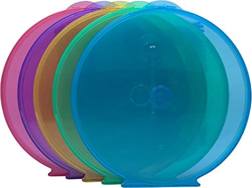 CHECHOUTSTORE Clear Compact Slim Round ClaMshell CD/DVD CAI