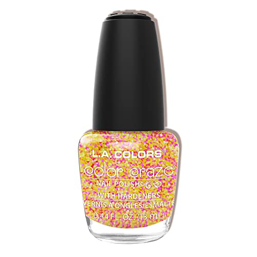 L.A. Cores colorido esmalte, piscar, 0,44 fl. Oz.