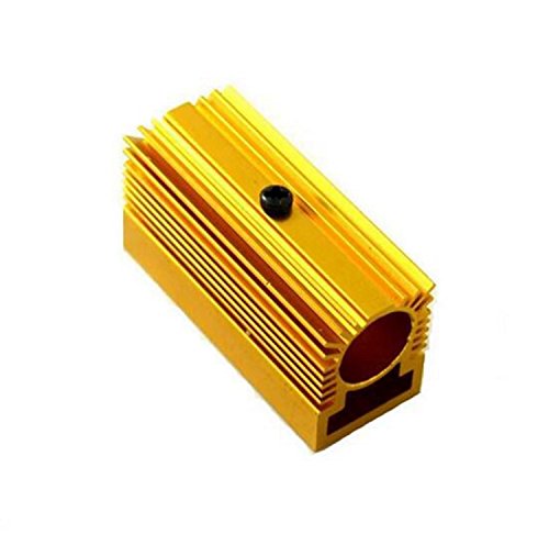 3pcs x dissipador de calor de resfriamento de alumínio dourado para módulos a laser de 12 mm dissipando calor 20x27x50mm