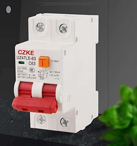 SNKB 230V 50/60 Hz RCCB MCB 30MA Branco de circuito de corrente residual e proteção contra vazamentos 16/06/16/20/25/32/40 A