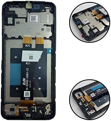 YGPMOIKI PARA SAMSUNG Galaxy A14 5G LCD com quadro SM-A146U SM-A146U1 SM-A146U1/DS A146 A146U LCD Digitalizador de tela de toque LCD MONTAGEM COM SUPLETAMENTO COM SUBSTITUIÇÃO DE COMPRO, 6.6 “