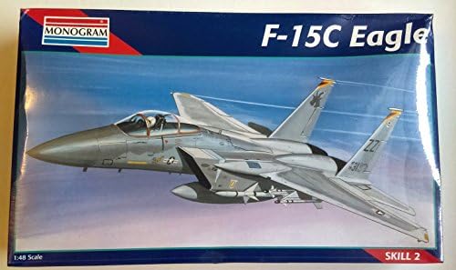 Vintage 1995 Monogram F-15C Eagle 1:48 Kit de modelo de escala #5823 Sealed/novo ^g #fbhre-h4 8rdsf-TG1323321