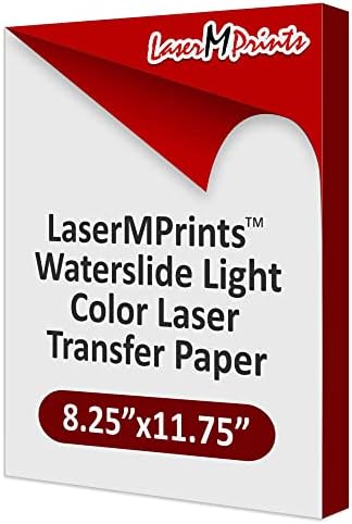Lasermprints Water slide Decal Decal Transfer, luz, A4