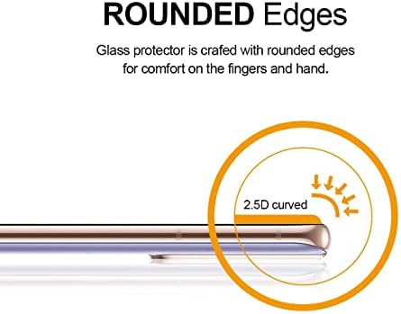 Protetor de tela anti -espião SuperShieldz projetada para o Samsung Galaxy S21 Plus 5G, vidro temperado, anti -arranhão,