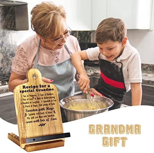 Vovó Presentes de netos avó Birthday Gift Bookbook Stand Melhor avó Gosta de sempre para avó Presentes de cozinha para vovó