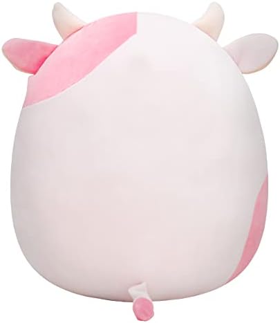 Squishmallows de 14 polegadas de vaca - Adicione Reshma ao seu esquadrão, Ultrasoft Byled Animal Large Plush, Kellytoy Plush