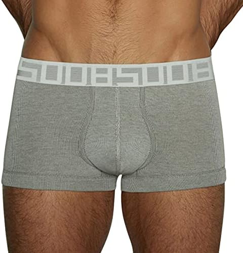 Roupas íntimas masculino masculino casual calcinha de calcinha de algodão fino cuecas calcinhas calcinhas sólidas boxers