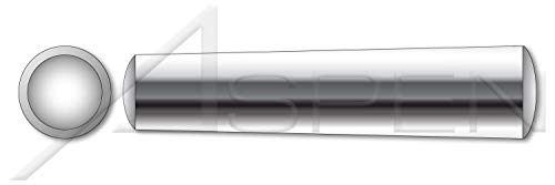 M3 x 26mm, Din 1 tipo B/ISO 2339, métrica, pinos cônicos padrão, aisi 303 aço inoxidável
