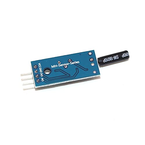 1PCS Module de sensor de vibração normalmente interruptor de vibração aberta Módulo de alarme de ladrão sensível