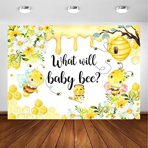 Avezano Honeycomb Bee Gênero Revelar Bumble Sunflower Bumble Bee ou Honey Bee O que será o bebê de gênero revelar decoração de festa