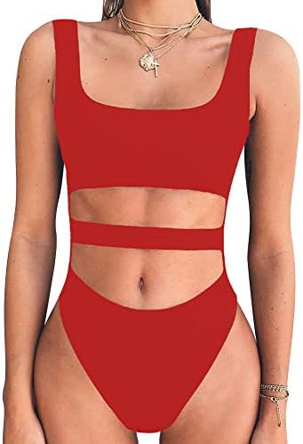 BEAGIMEG Women's Tank Top Cut Out Cut Out Bodysuit Fart Clubwear