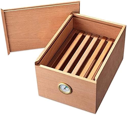 Mysgyh yangpin- Cigar de umidificador, caixa de armazenamento de madeira caixas decorativas com tampas caixas decorativas bmzdxjg-0