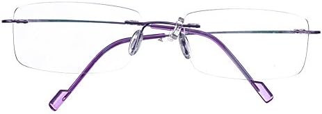 BI Tao Super Lense Lens Bi-Focal Bifocais Lendo óculos 2.25 Homens homens Moda Bifocals sem aro lendo óculos