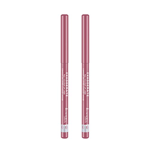 Rimmel Exagerate Lip Liner, Enchantment, Pack of 2