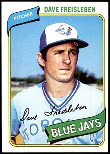 1980 Topps # 382 Dave Freisleben Toronto Blue Jays NM Blue Jays