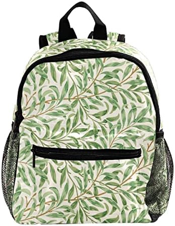 Mochila do laptop VBFOFBV, mochila elegante de mochila de mochila casual bolsa de ombro para homens mulheres, folhas verdes vintage
